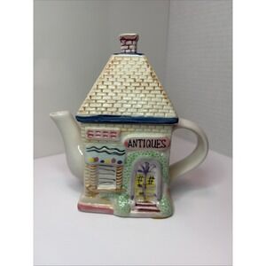 Tea Shop Small Tea Pot Houston Harvest Gift Products 2000 Collectors Series